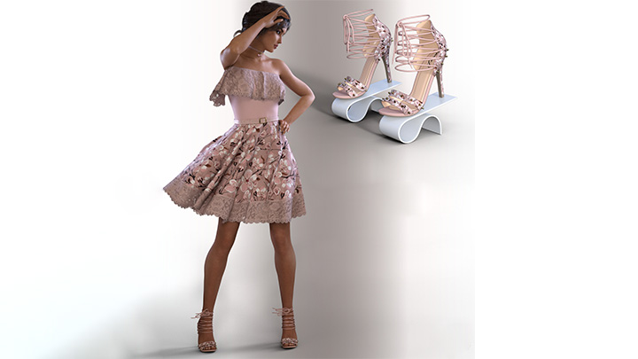 Daz3DPoser_女性人物1829