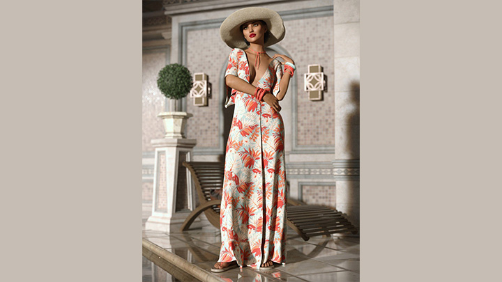 Daz3DPoser_女性人物1897