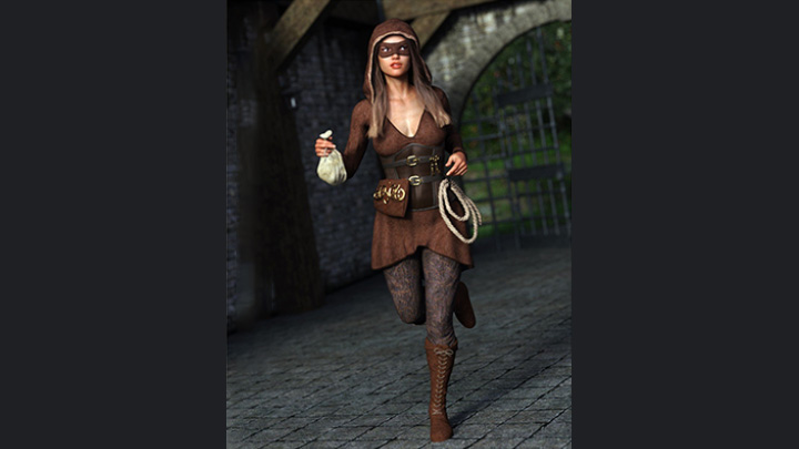 Daz3DPoser_女性人物1903