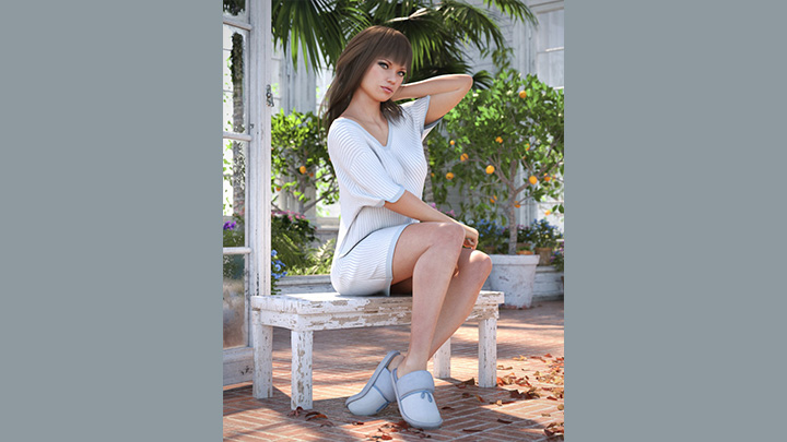 Daz3DPoser_女性人物1904