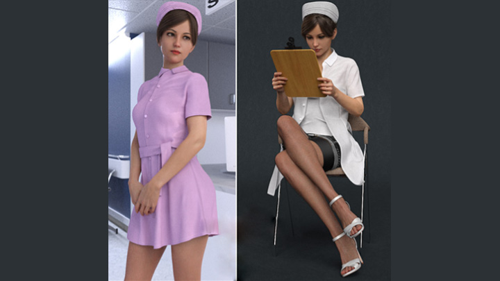 Daz3DPoser_女性人物1915