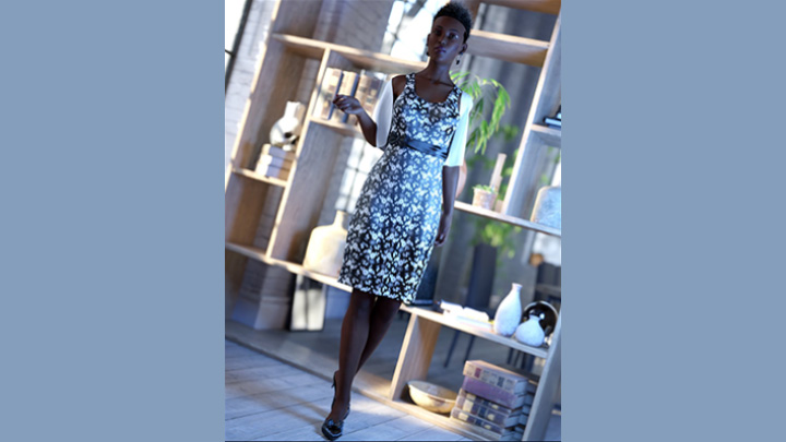 Daz3DPoser_女性人物1981