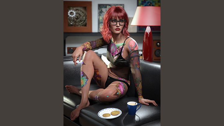 Daz3DPoser_女性人物2040