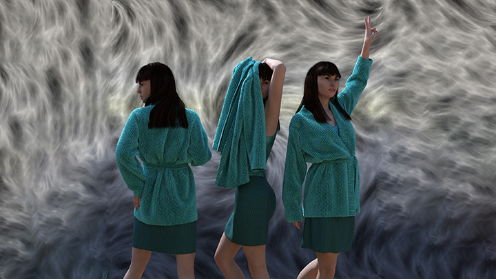 Daz3DPoser_女性人物2077