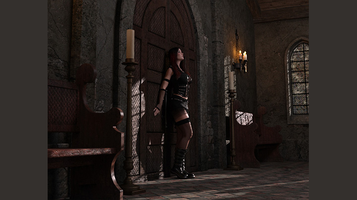 Daz3DPoser_女性人物2188