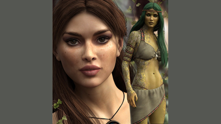 Daz3DPoser_女性人物2201