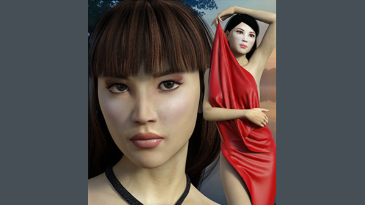 Daz3DPoser_女性人物2205