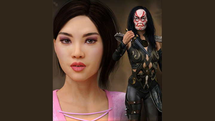 Daz3DPoser_女性人物2208