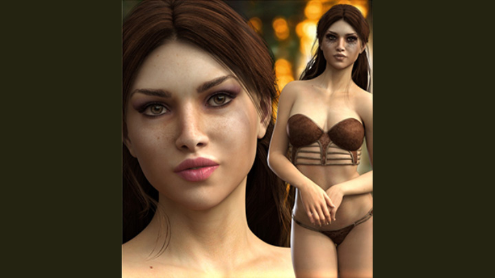 Daz3DPoser_女性人物2209