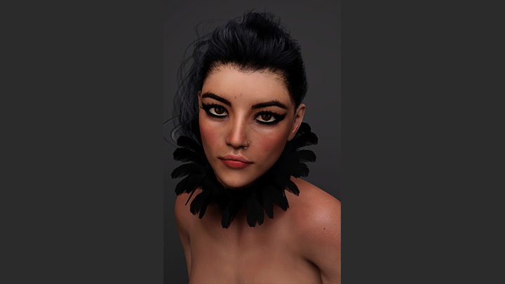 Daz3DPoser_女性人物2214