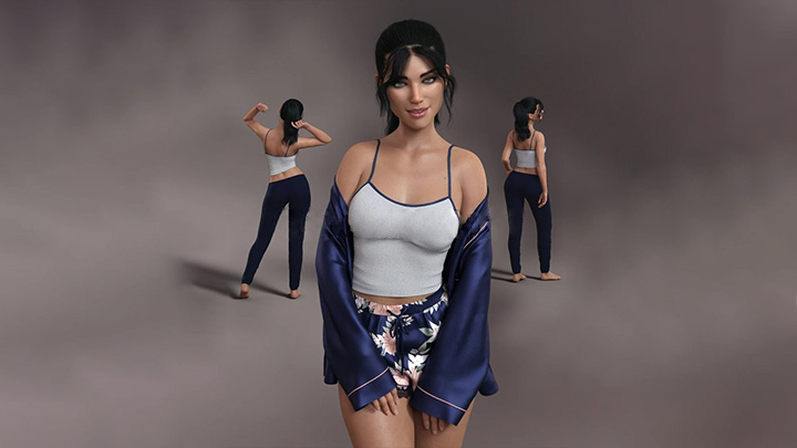 Daz3DPoser_女性人物2252