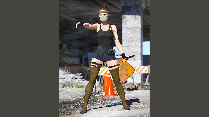 Daz3DPoser_女性人物2281