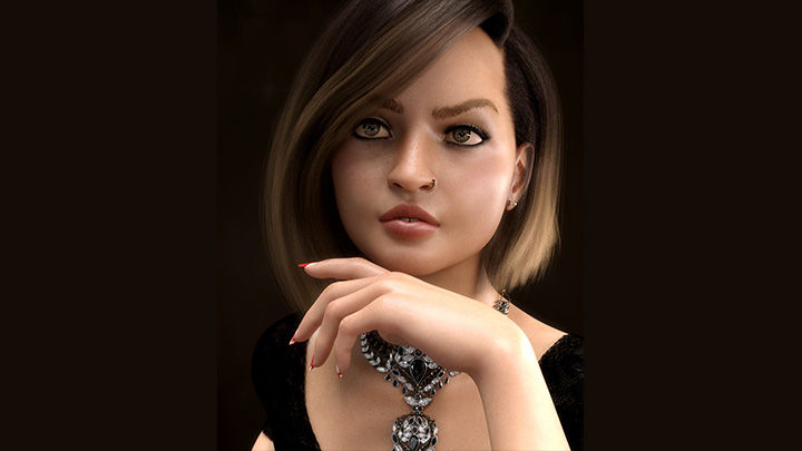 Daz3DPoser_女性人物2292