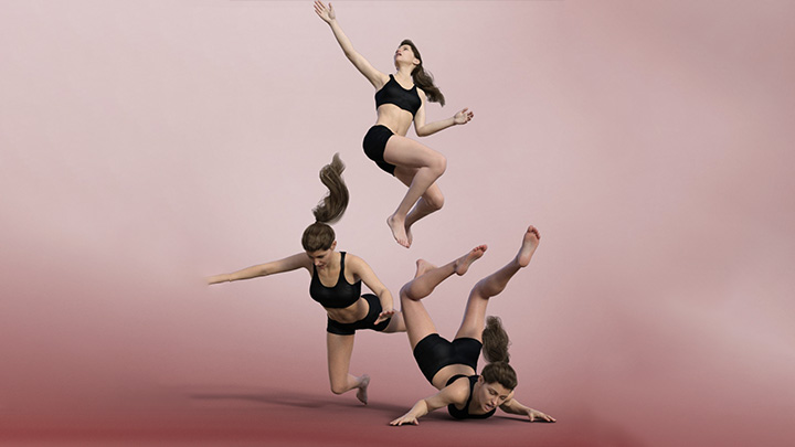 Daz3DPoser_女性人物2314