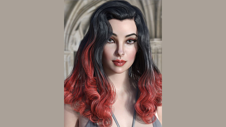 Daz3DPoser_女性人物2319