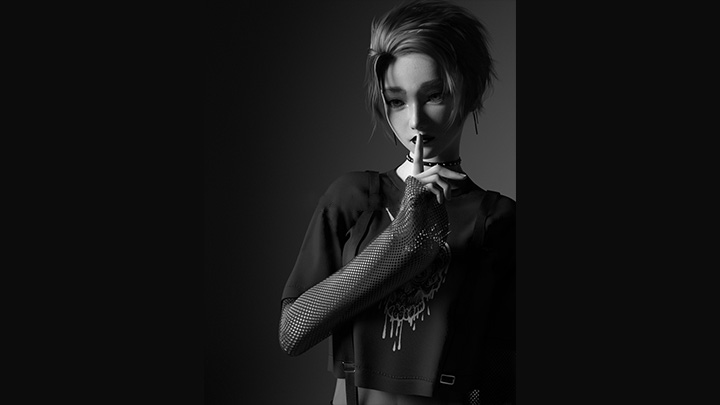 Daz3DPoser_女性人物2338