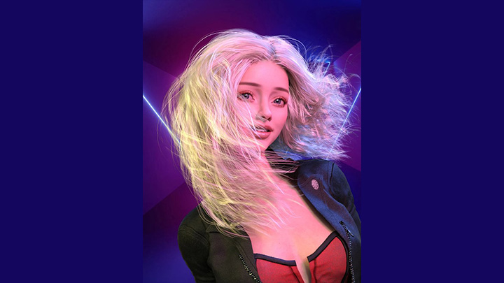 Daz3DPoser_女性人物2341