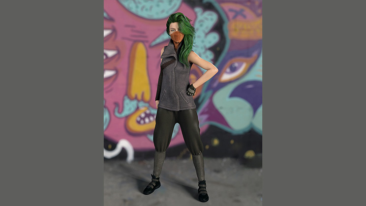 Daz3DPoser_女性人物2343