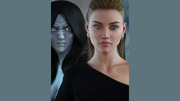 Daz3DPoser_女性人物2361