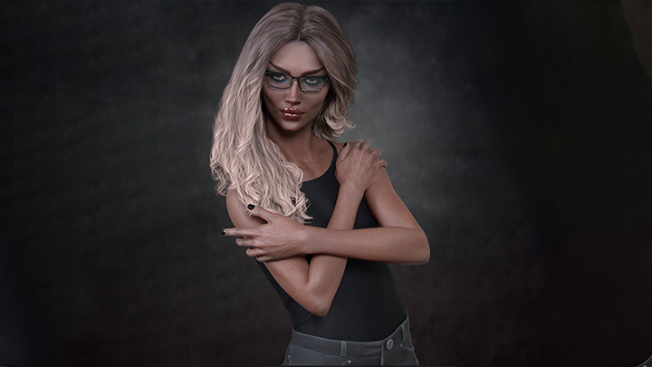 Daz3DPoser_女性人物2376