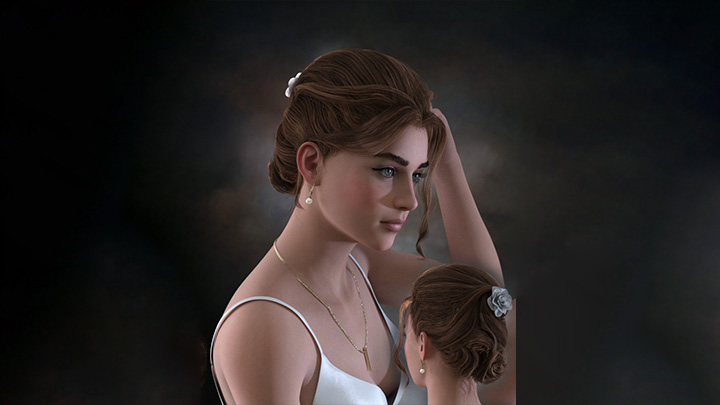 Daz3DPoser_女性人物2380