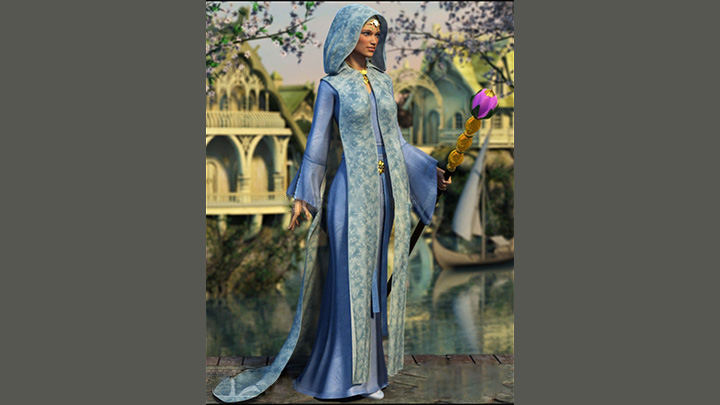 Daz3DPoser_女性人物2385