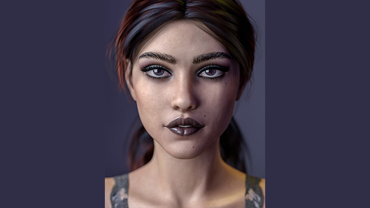 Daz3DPoser_女性人物2389