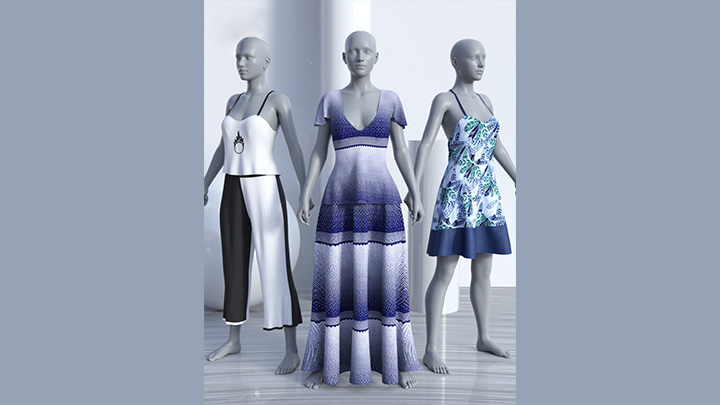 Daz3DPoser_女性白模011