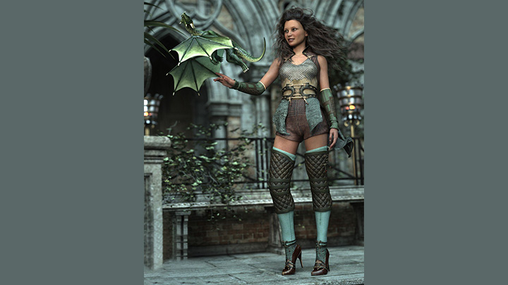 Daz3DPoser_女性角色272