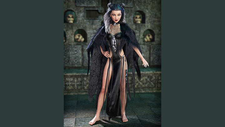 Daz3DPoser_女性角色280