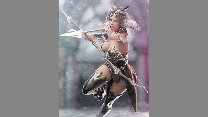 Daz3DPoser_女性角色310