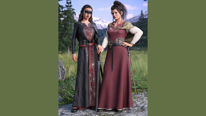 Daz3DPoser_女性角色316