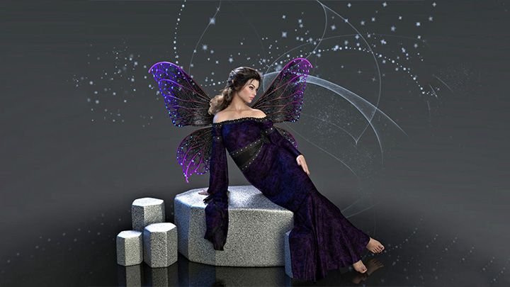 Daz3DPoser_女性角色338