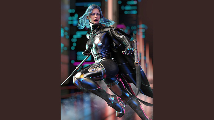 Daz3DPoser_女性角色349