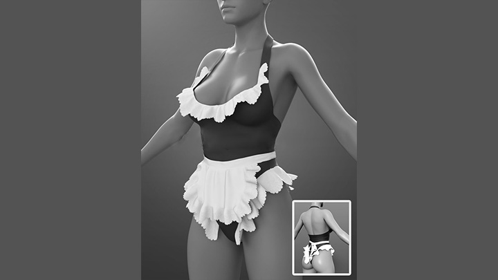 Daz3DPoser_性感美女166