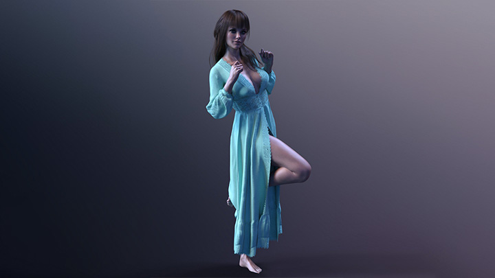Daz3DPoser_性感美女258