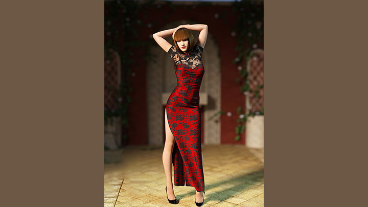 Daz3DPoser_性感美女309