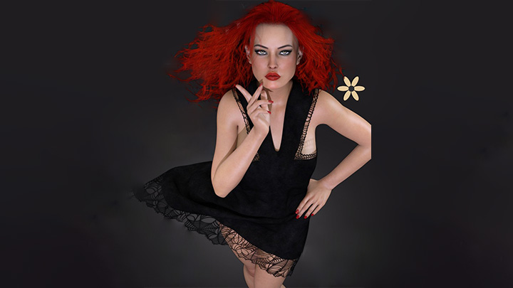 Daz3DPoser_性感美女383