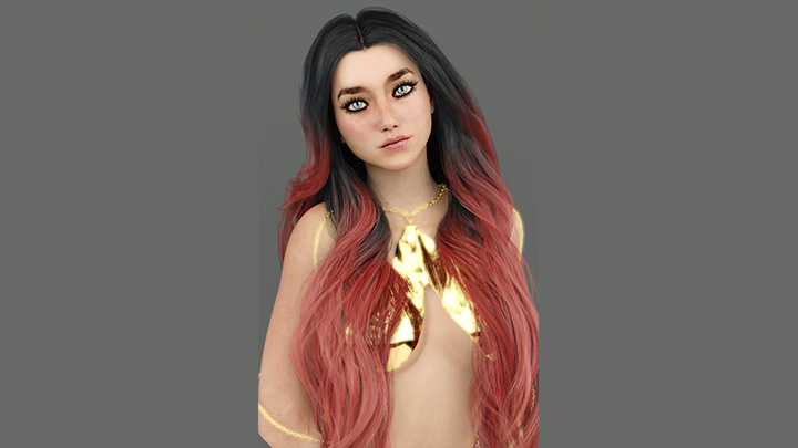 Daz3DPoser_性感美女439