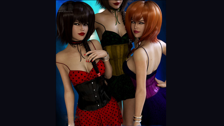 Daz3DPoser_性感美女480