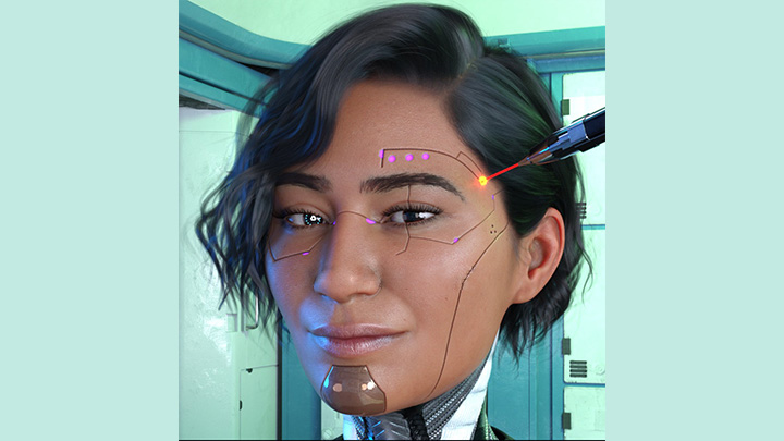 Daz3DPoser_机械人004