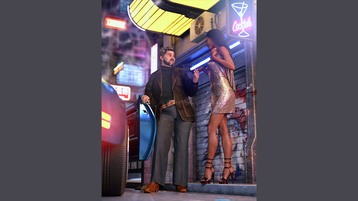 Daz3DPoser_男女人物040