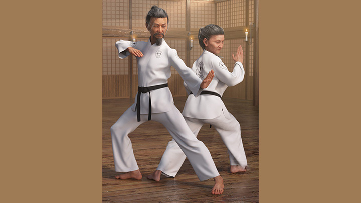 Daz3DPoser_男女人物041