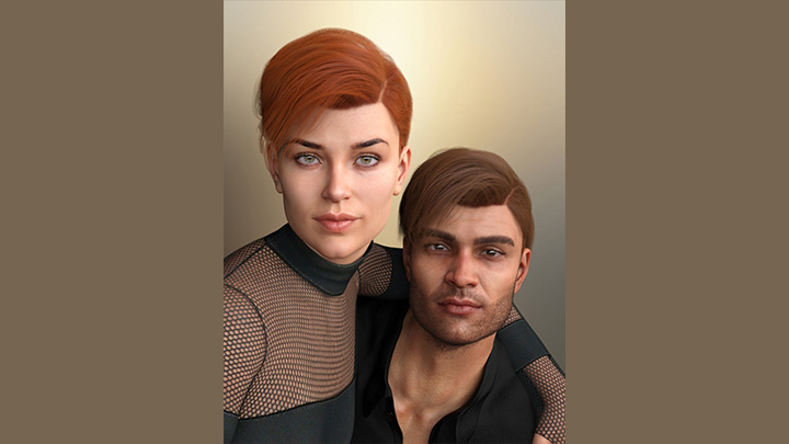Daz3DPoser_男女人物050