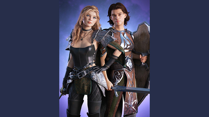 Daz3DPoser_男女人物059