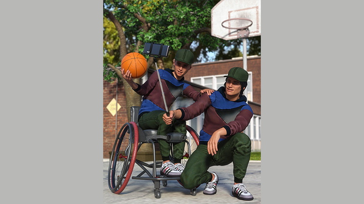 Daz3DPoser_男性人物235