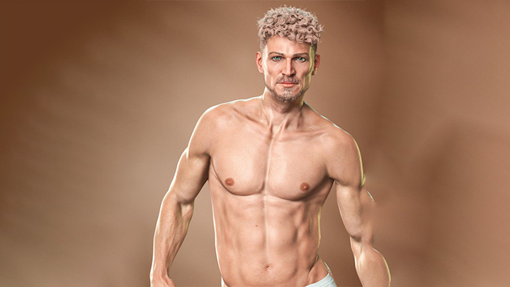 Daz3DPoser_男性人物236