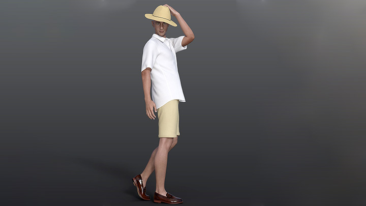 Daz3DPoser_男性人物257