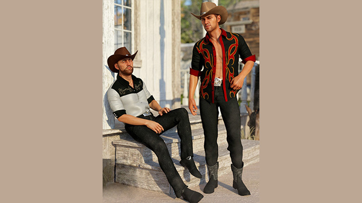 Daz3DPoser_男性人物317