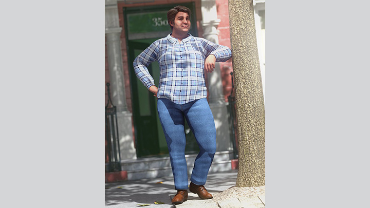 Daz3DPoser_男性人物318